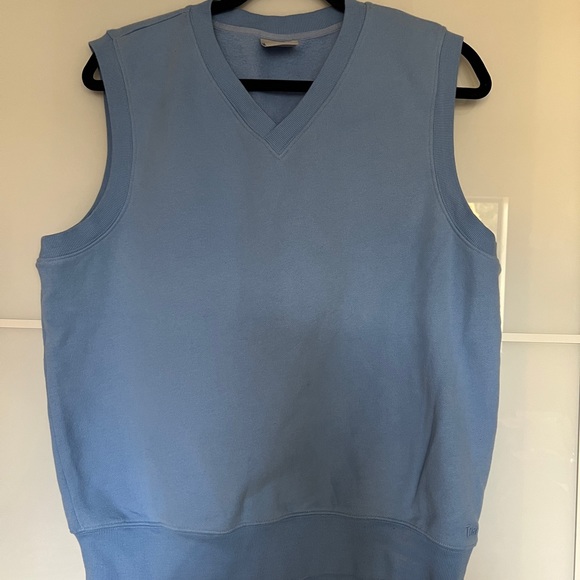 TNA Aritzia cozy fleece sweater blue in size M - Picture 2 of 4